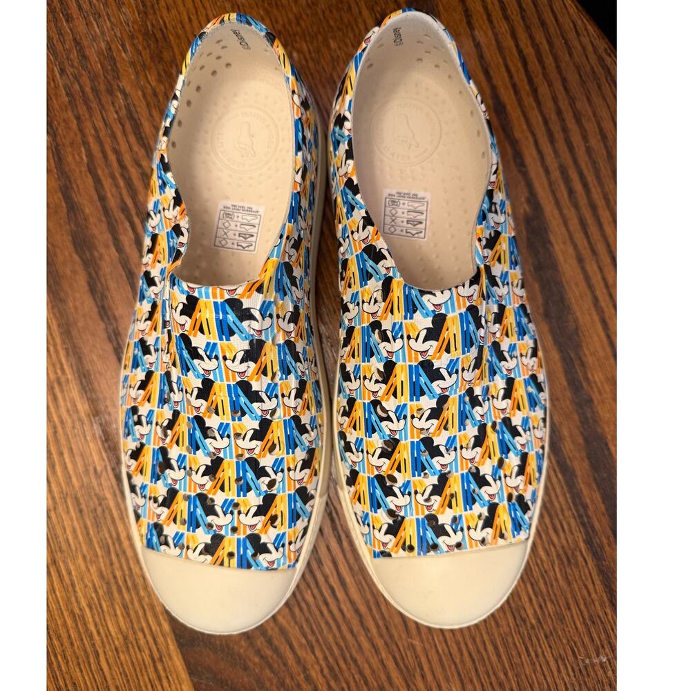 Disney x Native Shoes Jefferson Slip-On Sneakers Size 6Youth